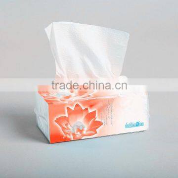 Good-Looking Box Design, Soft pack Facial Tissue Paper