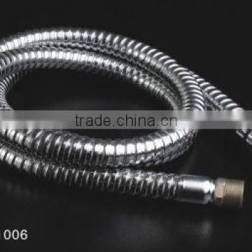 stainless steel double lock flexible metal shower hose