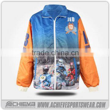 Custom Made Sublimation Dri Fit Baseball Jacket photo-5