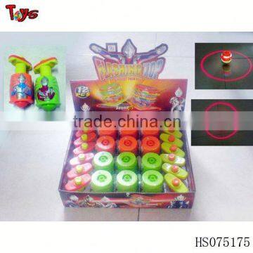 Very funny flash laser top toys