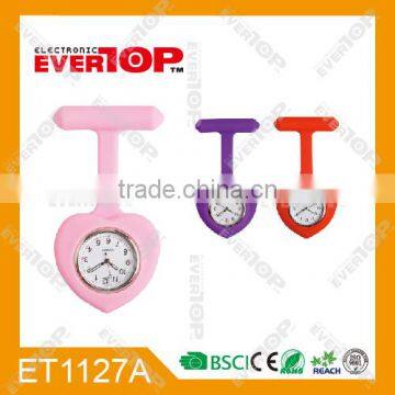 cheap silicone heart nurse watch ET1127A