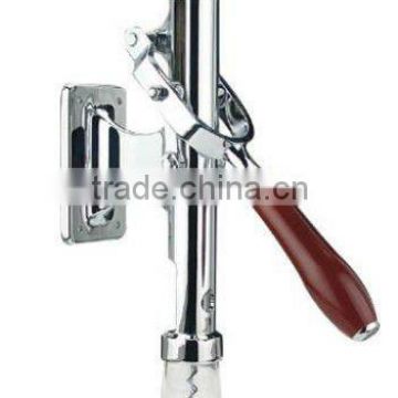 Deluxe Corkscrew wine opener/zinc alloy/stand on wall