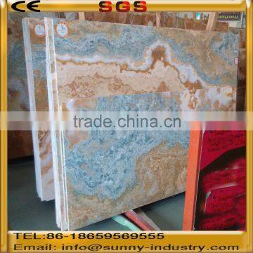 Natural Blue onyx marble slab