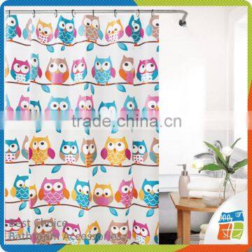 owl shower curtain