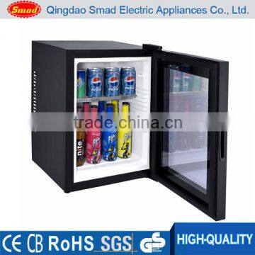 Hotel Mini Bar no Noise Table Top Glass Door Mini Fridge photo-2