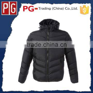 Men Black Windproof Heavy Jacket Apparel Stock men fashion jacket