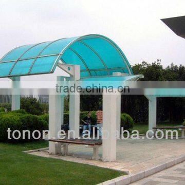 clear plastic sheet / polycarbonate roof sheet