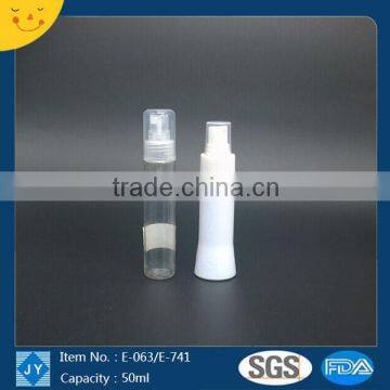 50ml perfume bottle with pump sprayer personal care industry use