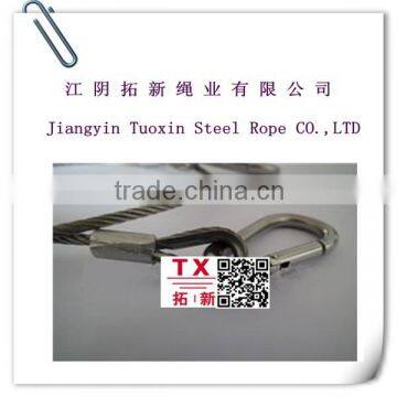 made in china high strength 316 steel wire rope for fitness equipment