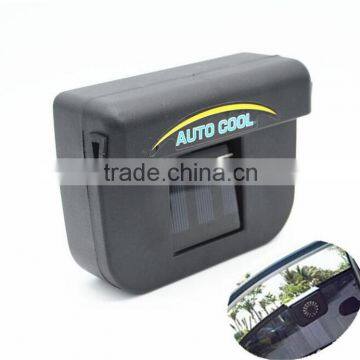 Solar powered car suv window windshield auto air vent cooling fan system cooler