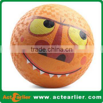 high quality cheap custom rubber playground ball, 8.5 inch playground ball