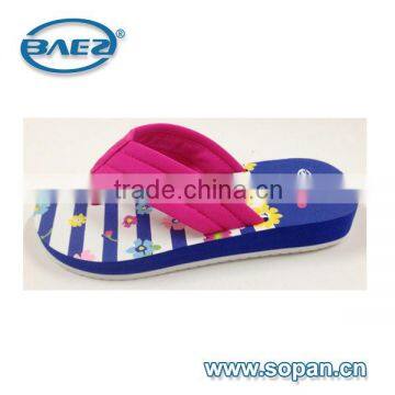 new style pretty girl slippers with soft eva outsole