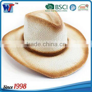 Wholesale Plain Straw Denim Cowboy Hats photo-3