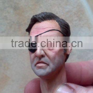 Plastic Action Figure Head, Figure Head Sculpt Model