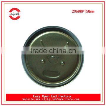 Aluminum Can Lid 206# Easy Open End for Carbonated Drink photo-2