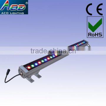 36*1W RGB led wall washer light for building CE ROHS Approved RGB LED Wall Washer