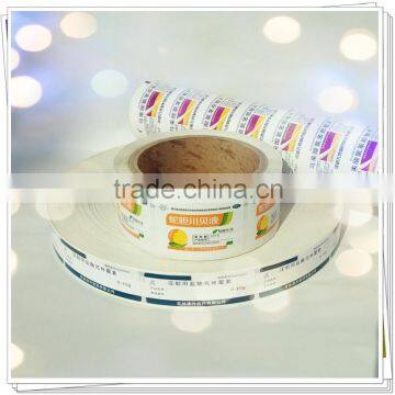 self adhesive synthetic paper material for chemical Labels and personal care industrial