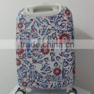 ABS+PC 3 Pcs Set Eminent Beautiful Printed Color Trolley Hard Plastic Tool Case Kids Plastic Carrying Case photo-3