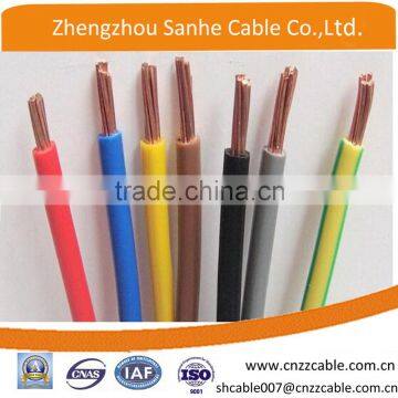 450/750V THW/THHN copper electrical wire