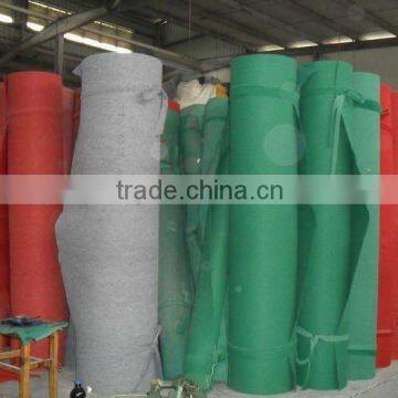 colorful non-woven geotextile fabric for road