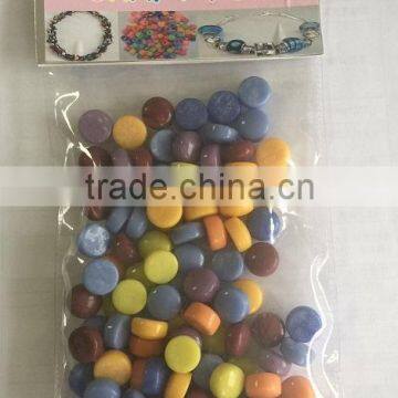 DIY Pearl Beads Mosaic Stones for Floral Arrangement photo-6