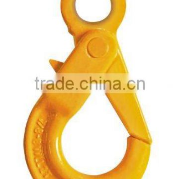 G80 European type eye self-locking hook