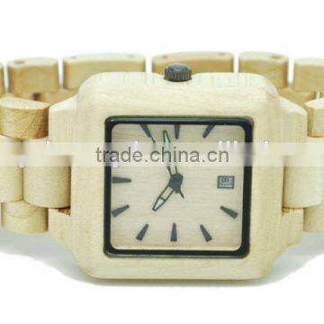2016 New Arrival Japanese Movement Wood Watch Wrist Watches for Couples photo-2