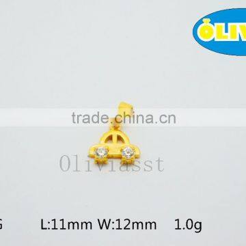 Olivia 2016 New Fashion Modern 316 Stainless steel Cast Metal Taxi Cars Pendant
