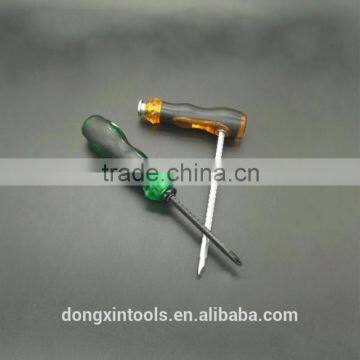 2016 Factory directly supply plastic rubber handle screwdriver sizes of all screwdriver