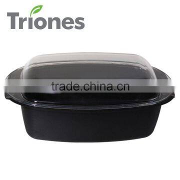 ROAST PAN WITH GLASS LID