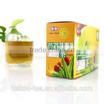 Korea Elixir Body Cleanse Herbal Tea Anti-constipation Tea Aloe Vera Beauty Detox Tea