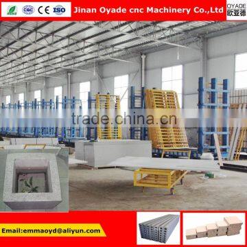 Oyade New technology full automatic lightweight concrete wall panel forming machine