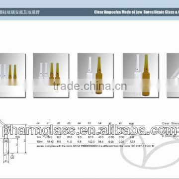 different kinds of ampoules