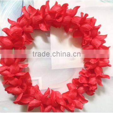 Wedding decoration party supplies hawaiian flower lei garland hawaii necklace artificial flowers