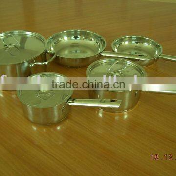 8pcs stainless steel cookware set