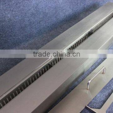 China Manufactured Stainless Steel Ethanol Fireplace With Sheet Metal Fire Box