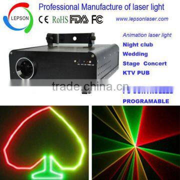 full color dance cartoon laser light good for classical music party
