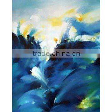 Canvas abstract oil painting