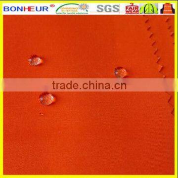 HV Orange 50%cotton 50%polyester Twill DWR Fabric for Workwear(ART.TPC193)