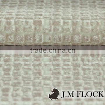 Long velvet fabric plain velvet fabric in flocking printing