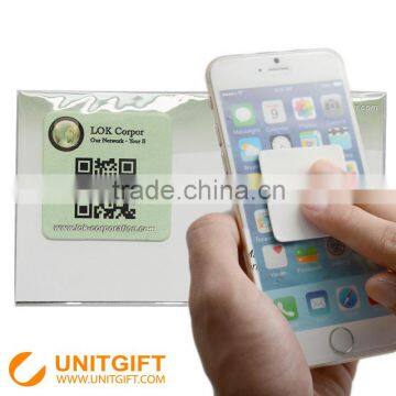 Microfiber Cell Phone Screen Wipes Sticky Screen Cleaner for Mobile Phone Hot Sale