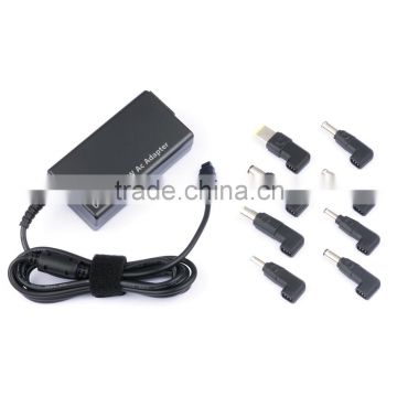 Universal Laptop AC Adapter 20V 3.25A 65W Battery Charger Slim Version Power Supply (Black)