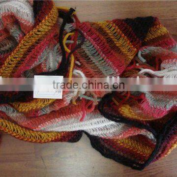 amazing coloured and warm lady long scarf