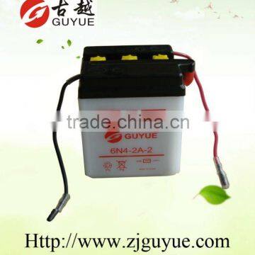 ga yuasa 6v 4ah motorcycle battery with good quality