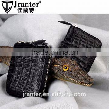 New fashion handmade crocodile leather mini wallet,coin purse,custom small wallet