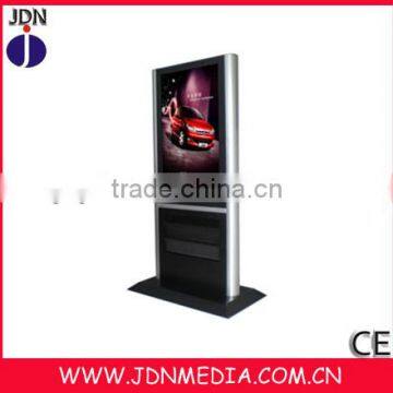 shelf design kiosk digital signage