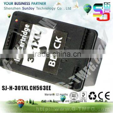 Wholesale Printer Ink Cartridge Compatible CH563EE 301XL for HP Deskjet 2050 All-in-One Printer (CH350B)