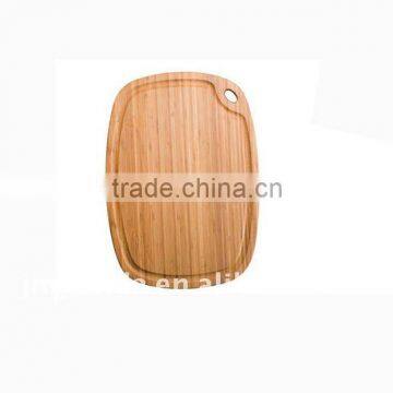 bamboo oval choping board with handle