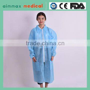 disposable sterile medical non-woven doctor gown with certificate supplier with CERTIFICATE supplier