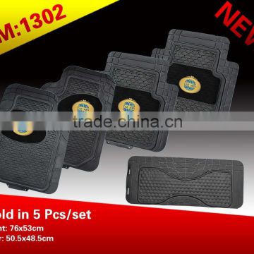 PVC environmental material factory outlet car mat with carpet